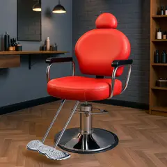 undefined - Silla Barberia Roja