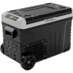 EUHOMY - Refrigerador Portátil de 35 Litros con Ruedas para Auto y Camping