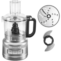 KITCHENAID - Procesador de Alimentos de 7 Tazas Plateado Contour Modelo KFP0718CU