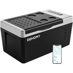 EUHOMY - Refrigerador Portátil Para Auto con Control por App y Alta Eficiencia