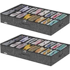 undefined - Caja Organizadora para 16 Pares de Zapatos
