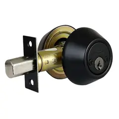 KL SECURITY - Kl503 Black Cerrojo Kl Llave- Llave