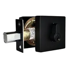 KL SECURITY - Kl201 Cerrojo Kl Cuadrado Black Llave- Llave