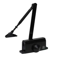 MAXILOCK - Cierra Puertas Negro Hasta 40 Kg
