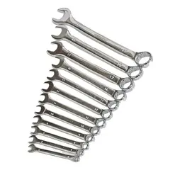 FERRAWYY - Set X 12 Piezas Llaves Combinadas Cromado