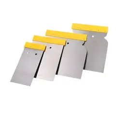 UYUSTOOLS - Juego 4 Espátulas Chapistas Espesor 3 Mm Acero #50