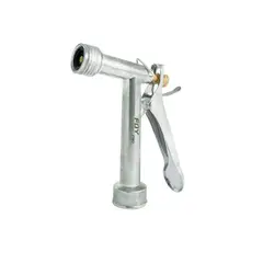 FOY - Pistola De Riego Metálica 5'' Con Seguro Riego Continuo