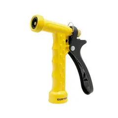 SURTEK - Pistola De Riego Metálica Con Seguro Riego Continuo