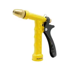 SURTEK - Pistola De Riego Metálica Boquilla Regulable 3/4''