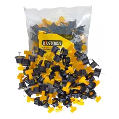 UYUSTOOLS - Set 50 Niveladores de Cerámica con Clavo Fijo