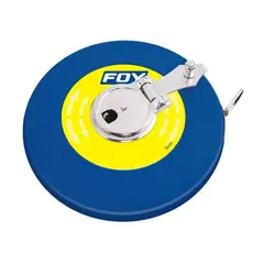 FOY - Cinta Métrica Fibra de Vidrio 50 m x 13 mm de 2 Tintas