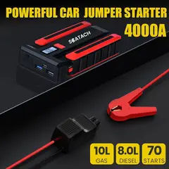 undefined - Arrancador de Batería Scatach 002 Potente Versátil y Esencial para Emergencias