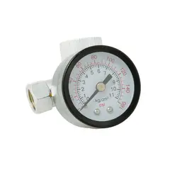 SURTEK - Regulador De Flujo De Aire 0 A 160 Psi Con Manómetro