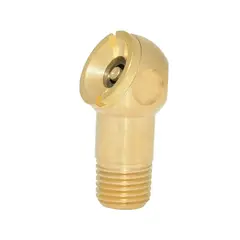 SURTEK - Cabeza Para Inflar De 1/4'' Npt Macho Bronce Solido