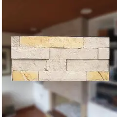 PORTTA - Pared Concreto Montana 20X50 Cm Cenizo Cj X .50 M2