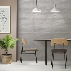 EUROCERAMICA - Pared Cerámica Mármol Salinas Gris 31x60cm Caja 1.68 m2