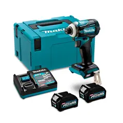 MAKITA - Atornillador de Impacto 1/4" XGT 40V 220 N.m 0-3700 RPM sin Escobillas