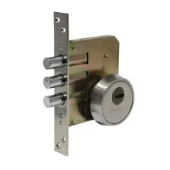 ZERRUTTI - Cerrojo de Seguridad con Escudo Anti Taladro Z 500 Llave + Volteador