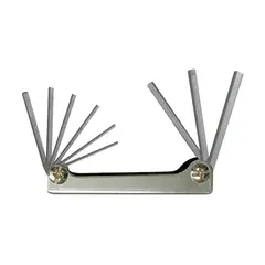 SURTEK - Juego de Llaves Bristol 9 Piezas Bristol Tipo Navaja Pulgadas