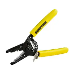 SURTEK - Alicate Pelacable 6 Pulgadas 10 - 26 Awg con Mordaza Dentada