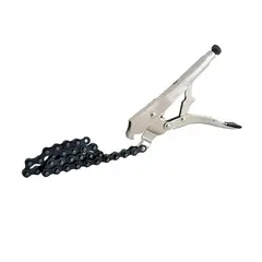 SURTEK - Alicate de Presión de Cadena 8 Pulgadas con Cadena de 49 cm