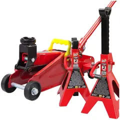 BIG RED - Gato Hidráulico con Soportes 2 Toneladas