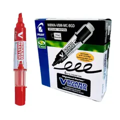 PILOT - Marcador Recargable Borrable Rojo X12 Unds