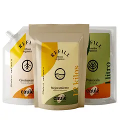 undefined - Caulé Trío Recargas - Fertilizantes y Protección Orgánica