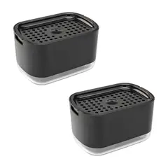 CHEF MASTER - Set X2 Dispensador de Jabón Líquido Lavaplatos Ideal Cocina