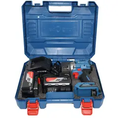 DONG CHENG - Llave de Impacto Inalámbrico 20V x 2 Baterías 4Ah Dongcheng