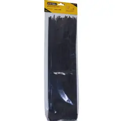 UYUSTOOLS - Set X 100 Amarras Plástica Negras de 4.8 x 400 mm