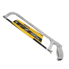 UYUSTOOLS - Marco de Segueta Fijo 12 Pulgadas Corte a 90 - 180° Gris Acero