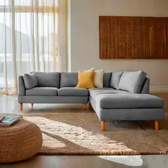 ALL STAR - Sala en L Gales Gris