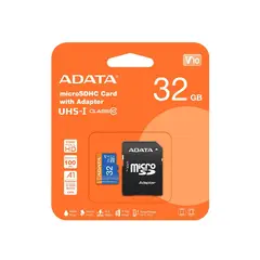 ADATA - Memoria Micro SD Ausdh32guicl10a1 32GB A1 con Adaptador SD