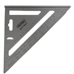 UYUSTOOLS - Escuadra Triangular Aluminio 7 Pulgadas