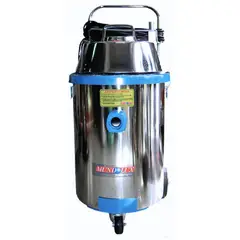 MUNDOLUX - Aspiradora Industrial Seco Húmedo 55 L Acero Motor Ametek Mdx-867