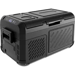 EUHOMY - Refrigerador Portátil para Carro 18 Litros con Congelador y Puerta Reversible
