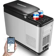 BODEGA - Nevera Portátil 15 Litros para Auto con Control de Temperatura