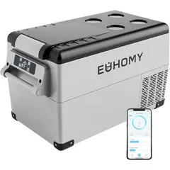 EUHOMY - Refrigerador Portátil con Control por App y Enfriamiento Rápido