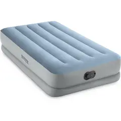 INTEX - Colchón Inflable Individual de 35 cm con Bomba USB Integrada