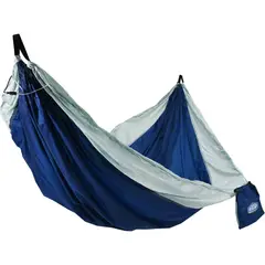 undefined - Hamaca Portátil Iluminada Equip para 2 Personas con Kit de Colgado Azul