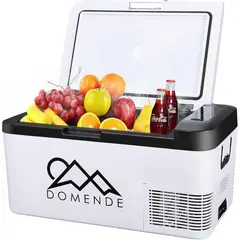 undefined - Nevera Portátil Domende 18 Litros para Auto y Camping con Enfriamiento Rápido