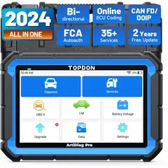 undefined - Herramienta Escáner Automotriz TOPDON ArtiDiag Pro Bidireccional ECU 7 Pulgadas