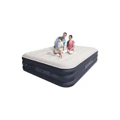 undefined - Colchón Inflable Queen de 18 Pulgadas con Bomba Recargable Integrada
