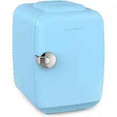 undefined - Mini Nevera Crownful 4 Litros Portátil Para Cuidado Personal y Oficina