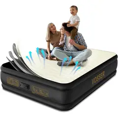 undefined - Colchón Inflable Queen VOSSER con Bomba Incorporada