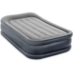 INTEX - Colchón Inflable Dura-Beam Deluxe con Bomba Interna y Almohada