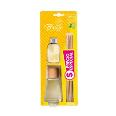 BRIZZE - Ambientador Varitas Rattan Frescura Cítrica x100ml