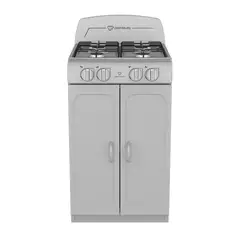 CENTRALES - Estufa de Gabinete 4 Puestos 52cm Gris Ccc20gcgxn-5