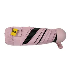 SERATA - Sombrilla Mini Manual Filtro Uv Rosada